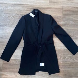 tie waist blazer